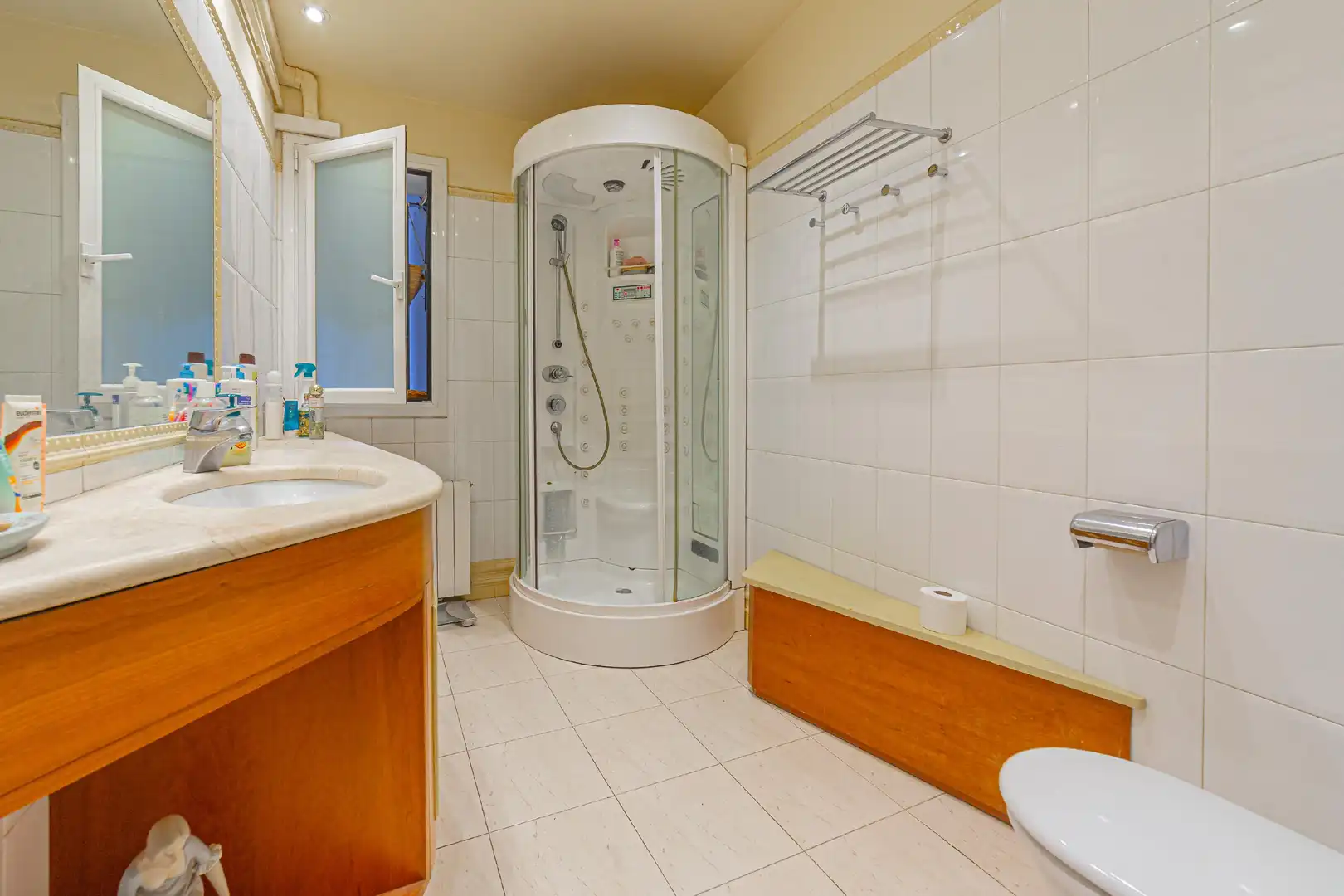 Bathroom of Houses for sale in Sant Feliu de Llobregat  with Heating, Private garden and Balcony