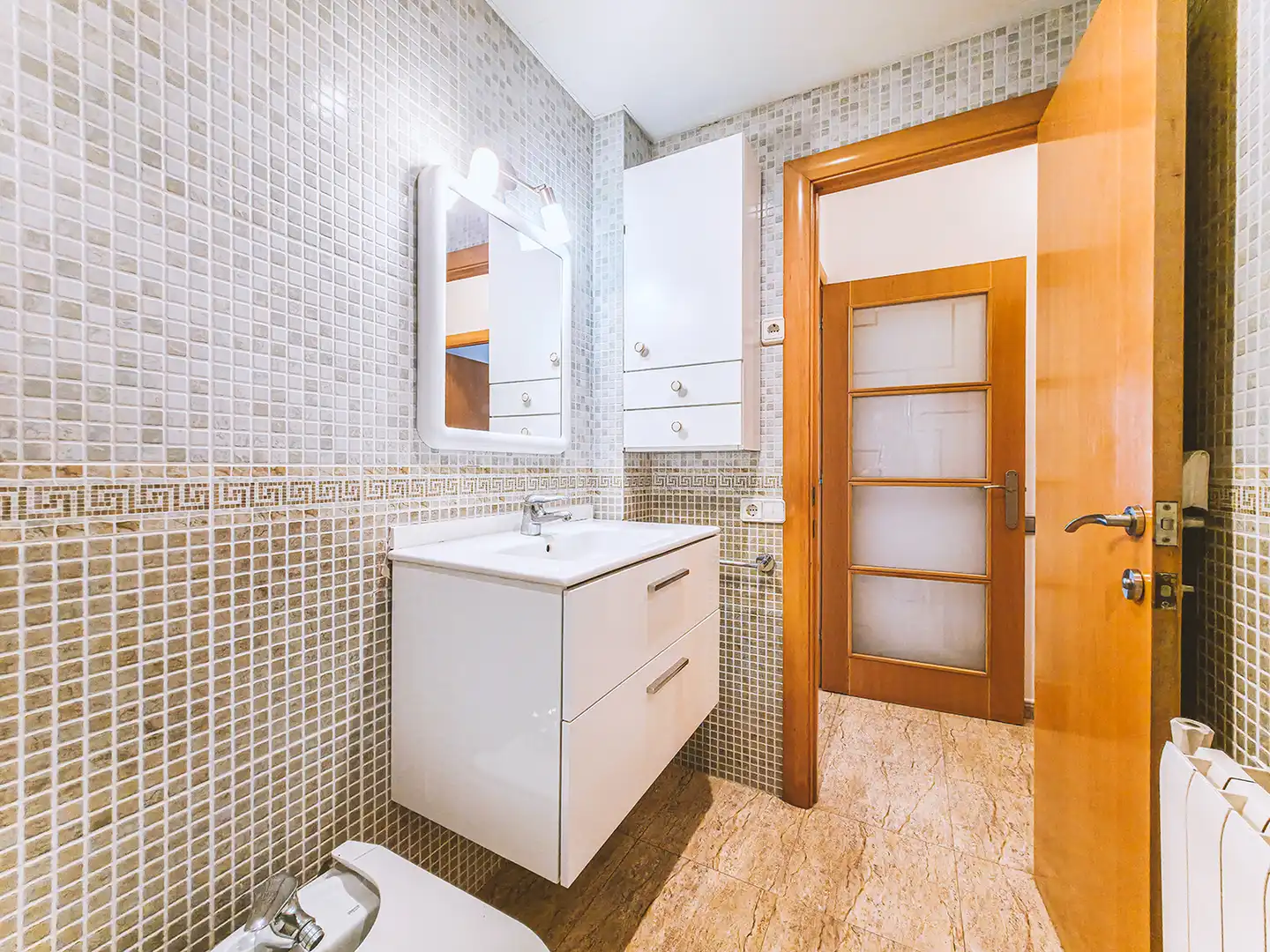 Bathroom of Flat for rent in Sant Pol de Mar  with Heating, Furnished and Oven