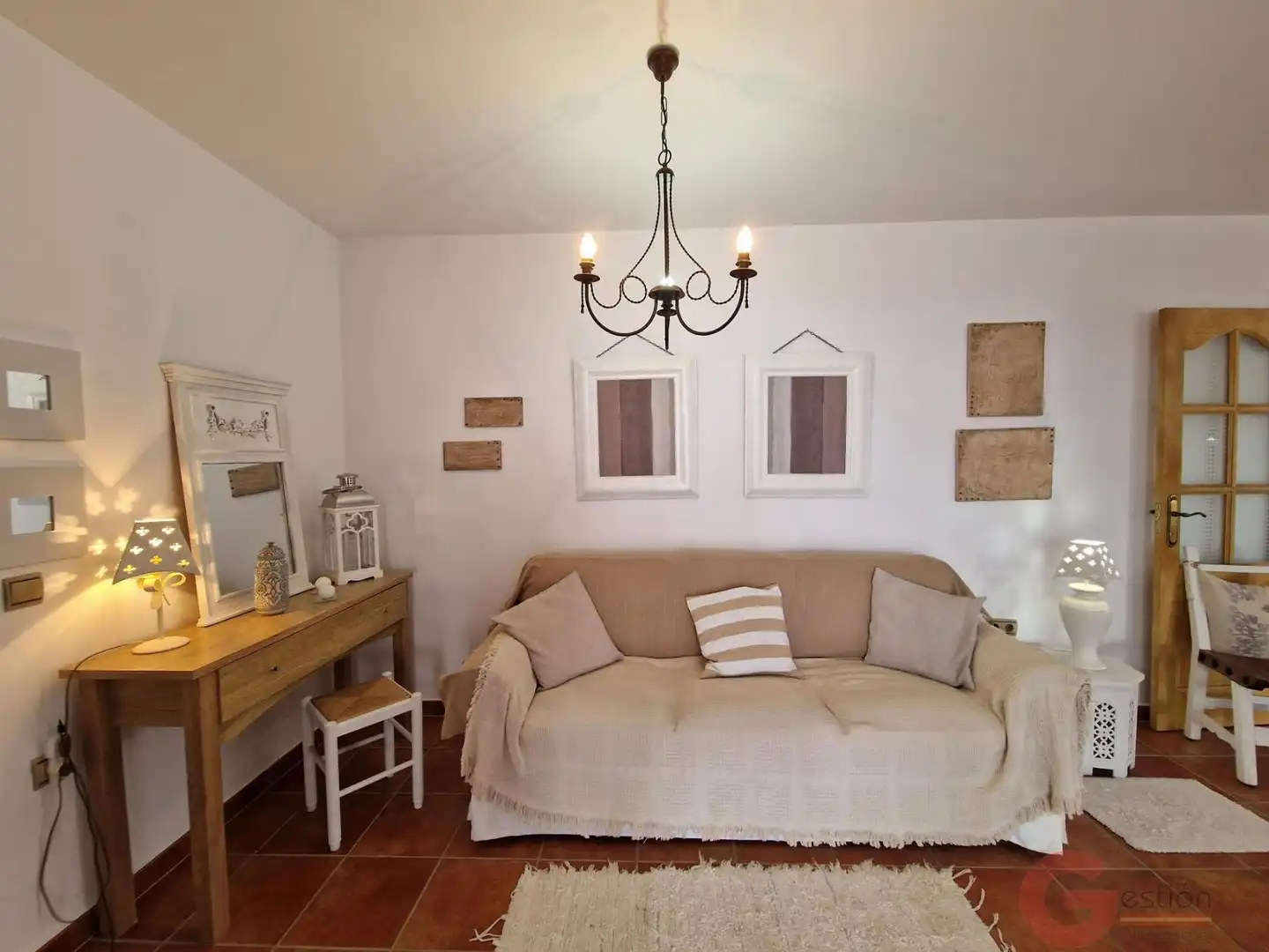 Sala de estar de Finca rústica en venta en Molvízar con Trastero y Piscina