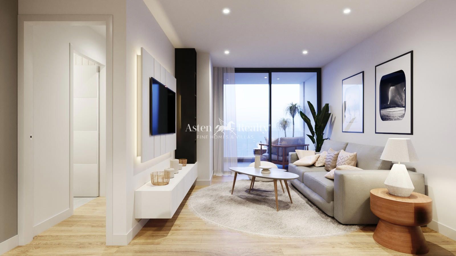 Living room of Flat for sale in Los Realejos  with Terrace and Storage room