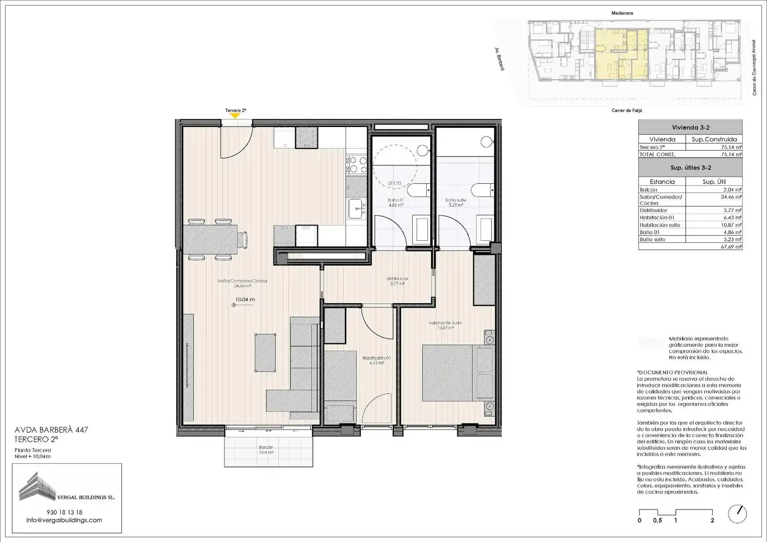 Piso en venta en Sabadell con Calefacción, Terraza y Balcón