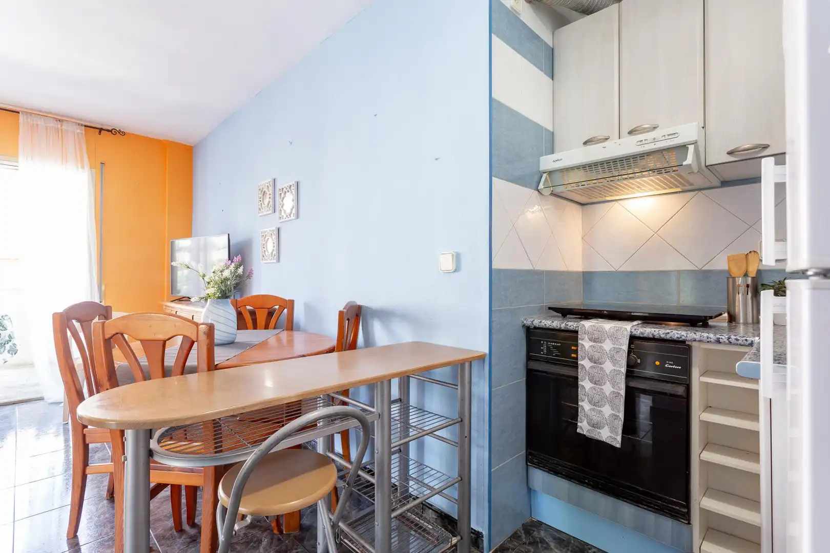 Cocina de Apartamento en venta en Salou con Terraza y Piscina