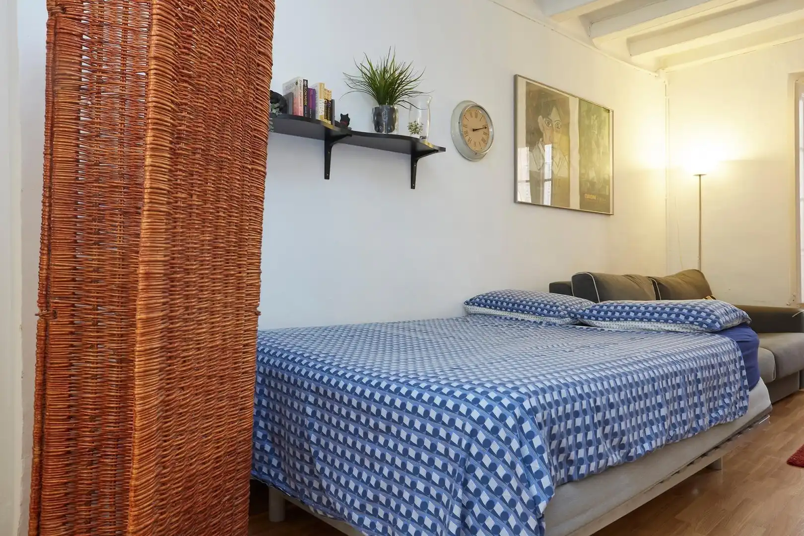 Bedroom of Lofts for sale in Barcelona  with Parquet flooring and Balcony