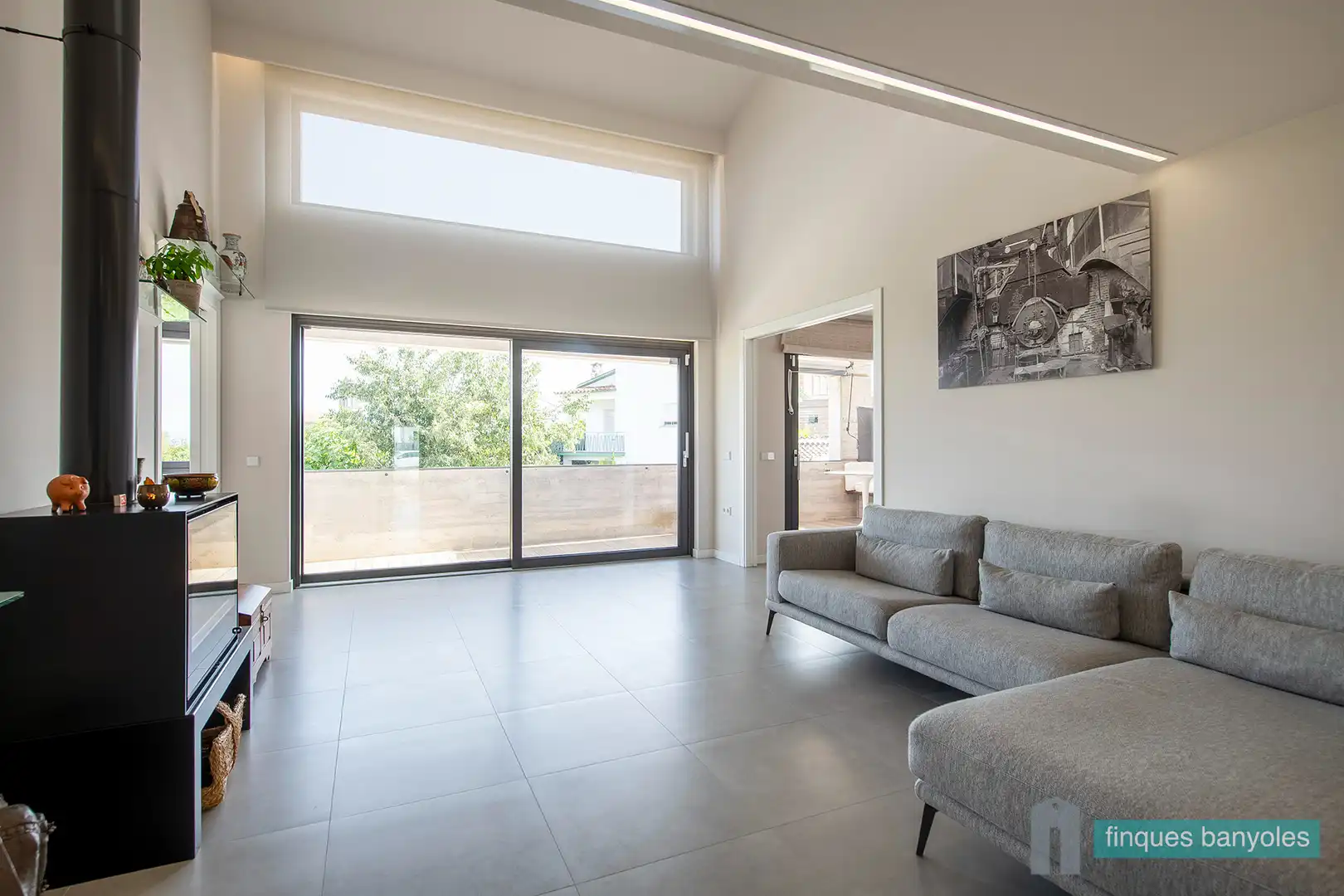 Living room of Houses for sale in Banyoles  with Air Conditioner, Heating and Terrace
