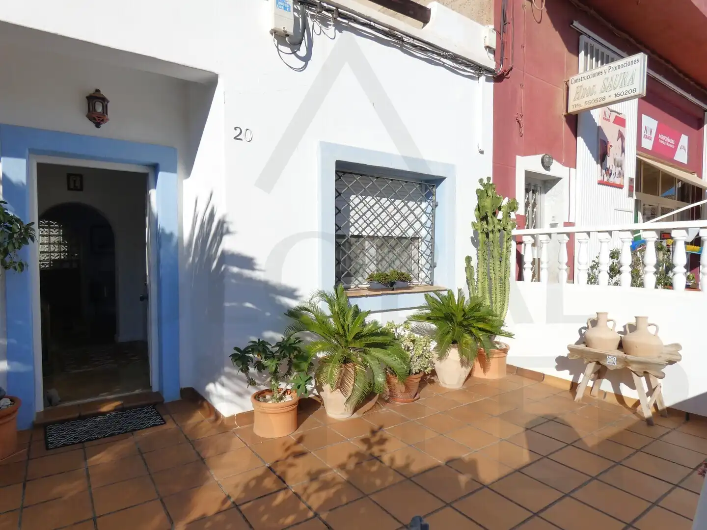 Vista exterior de Casa adosada en venta en Cartagena con Aire acondicionado, Calefacción y Jardín privado