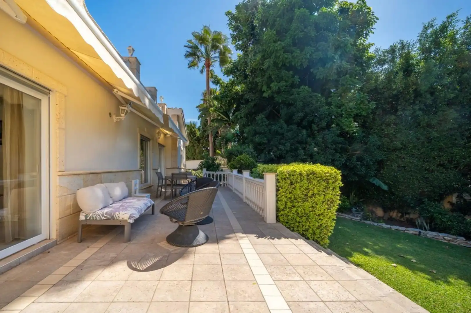 Terraza de Casa o chalet en venta en Marbella con Aire acondicionado, Calefacción y Jardín privado