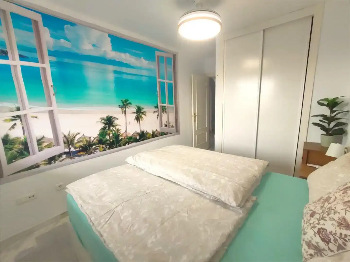 Dormitori de Apartament de lloguer en Mijas