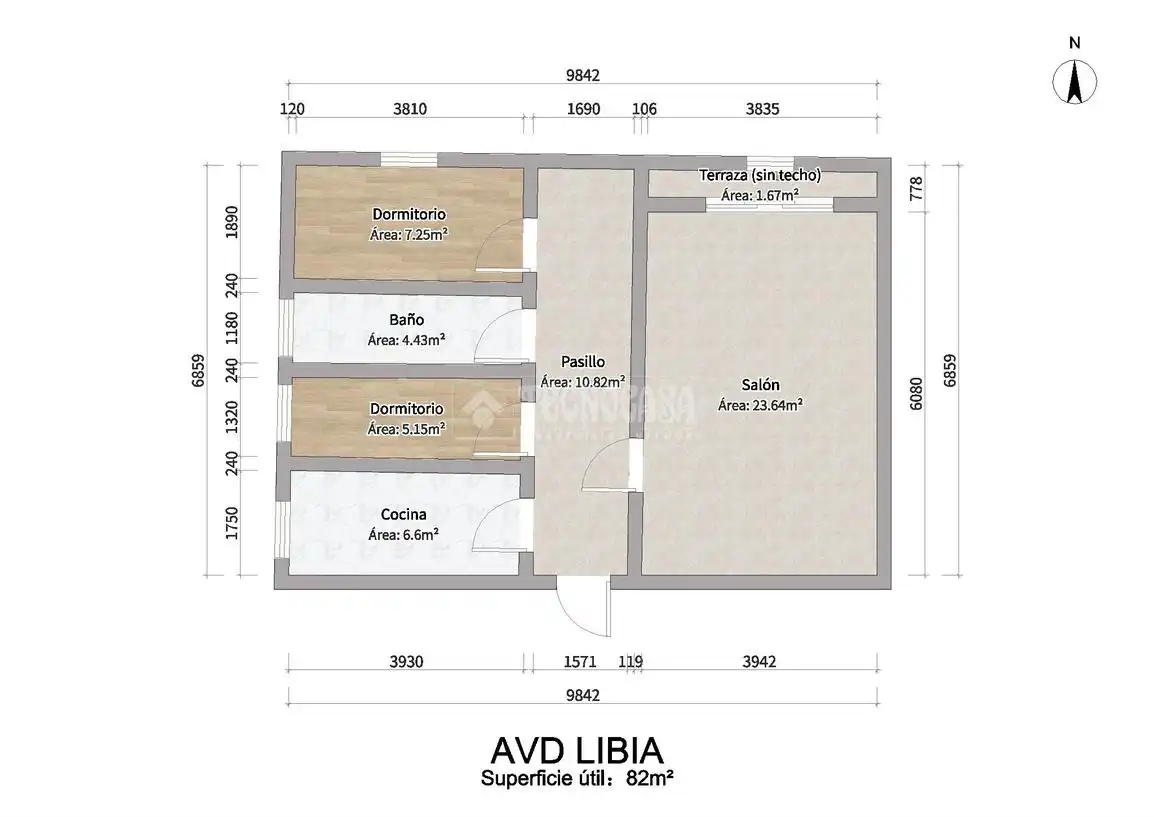 Piso en venta en Córdoba con Aire acondicionado, Calefacción y Terraza