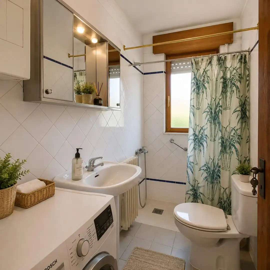 Bany de Casa o xalet en venda en Valdefresno amb Calefacció, Jardí privat i Terrassa