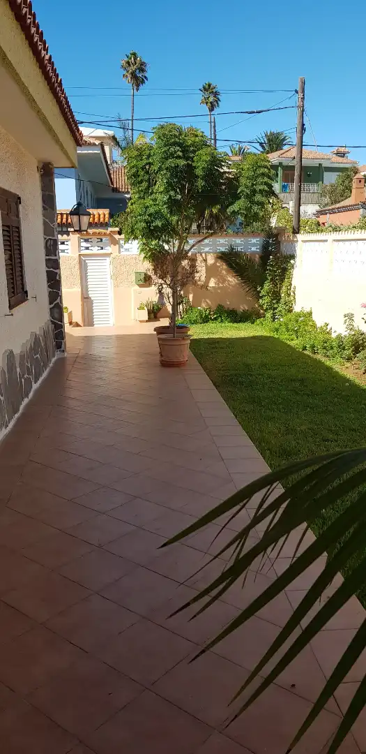 Garden of Houses for sale in San Cristóbal de la Laguna  with Private garden, Parquet flooring and Terrace