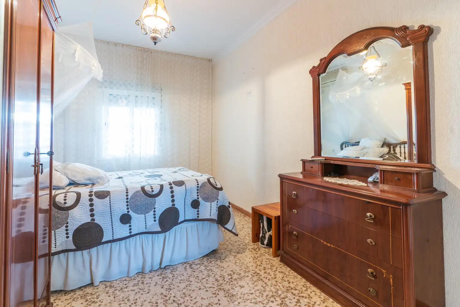 Bedroom of Country homes for sale in Bonares  with Private garden, Terrace and Swimming Pool