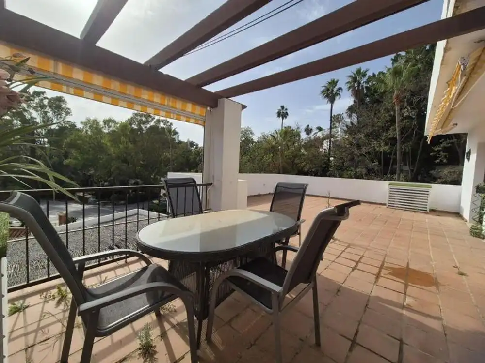 Terrassa de Apartament de lloguer en Marbella amb Aire condicionat, Terrassa i Traster