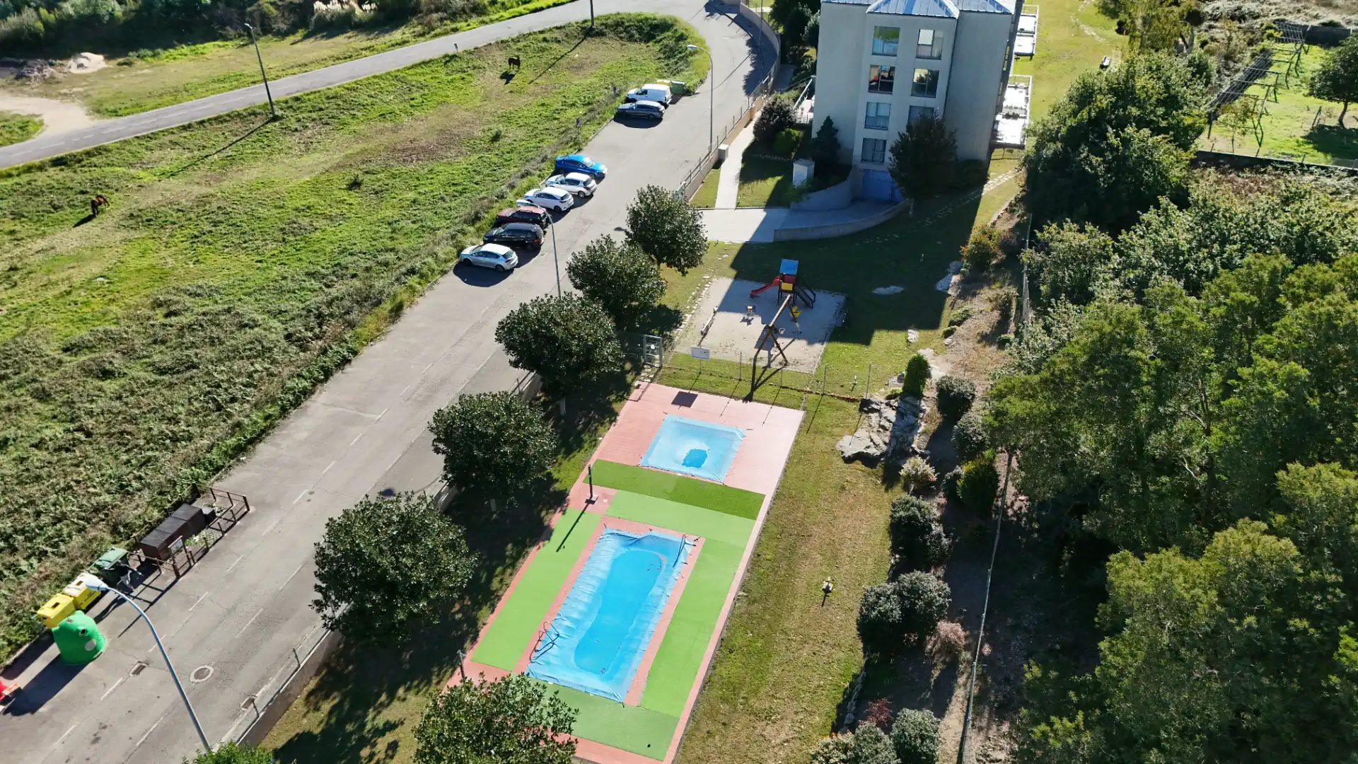 Piscina de Piso en venta en Rianxo, A Coruña