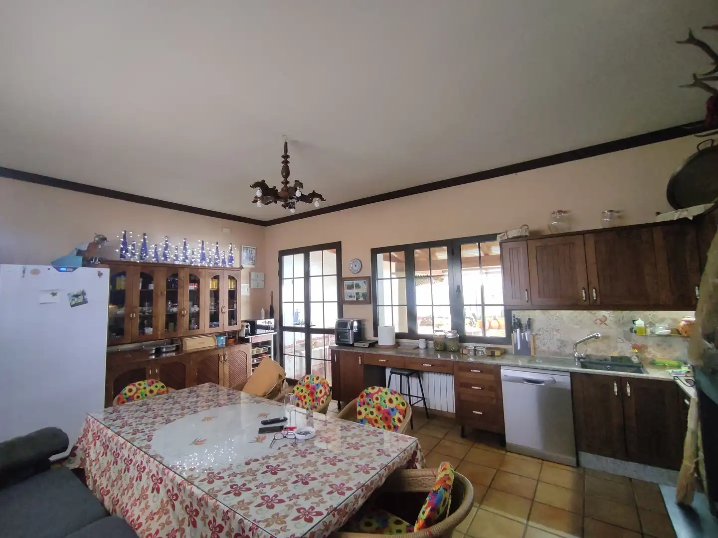 Cocina de Casa o chalet en venta en Pedro Muñoz con Aire acondicionado, Calefacción y Jardín privado