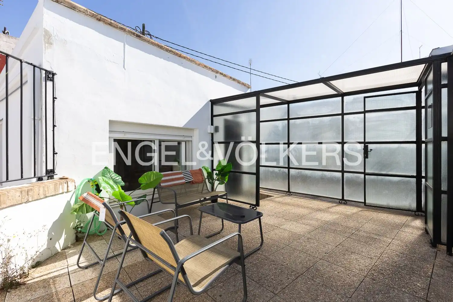 Terrace of Attic for rent in Valencia  with Air Conditioner, Heating and Terrace
