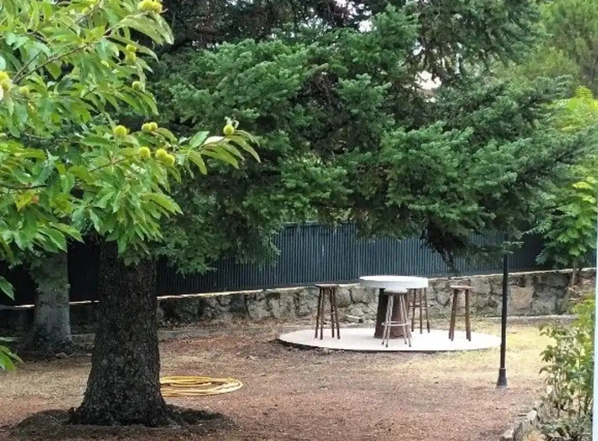 Terrassa de Casa o xalet de lloguer en Becerril de la Sierra amb Aire condicionat, Calefacció i Jardí privat