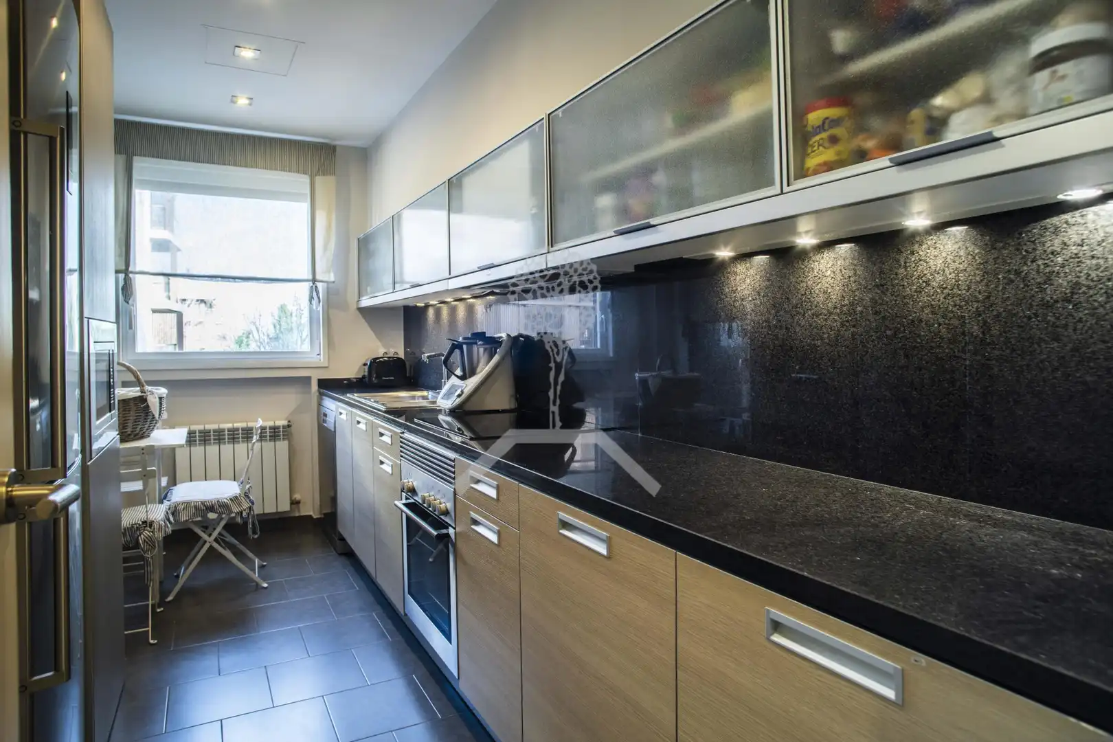 Kitchen of Flat for sale in Sant Cugat del Vallès  with Air Conditioner, Heating and Terrace