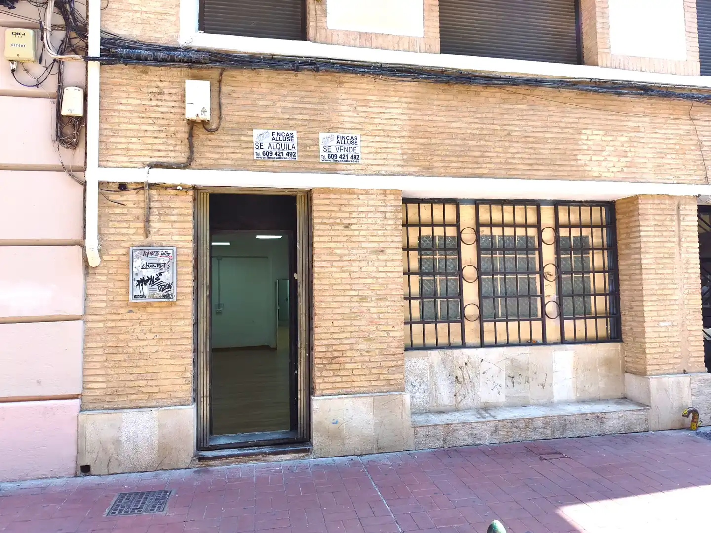 Vista exterior de Local de lloguer en Zaragoza amb Aire condicionat i Parquet