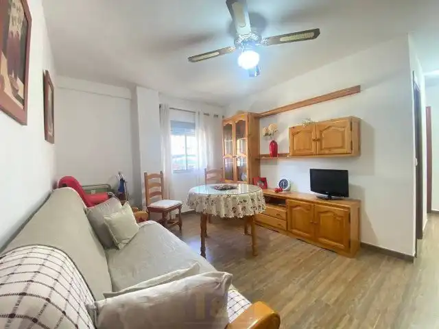Sala d'estar de Apartament en venda en La Antilla amb Aire condicionat i Moblat