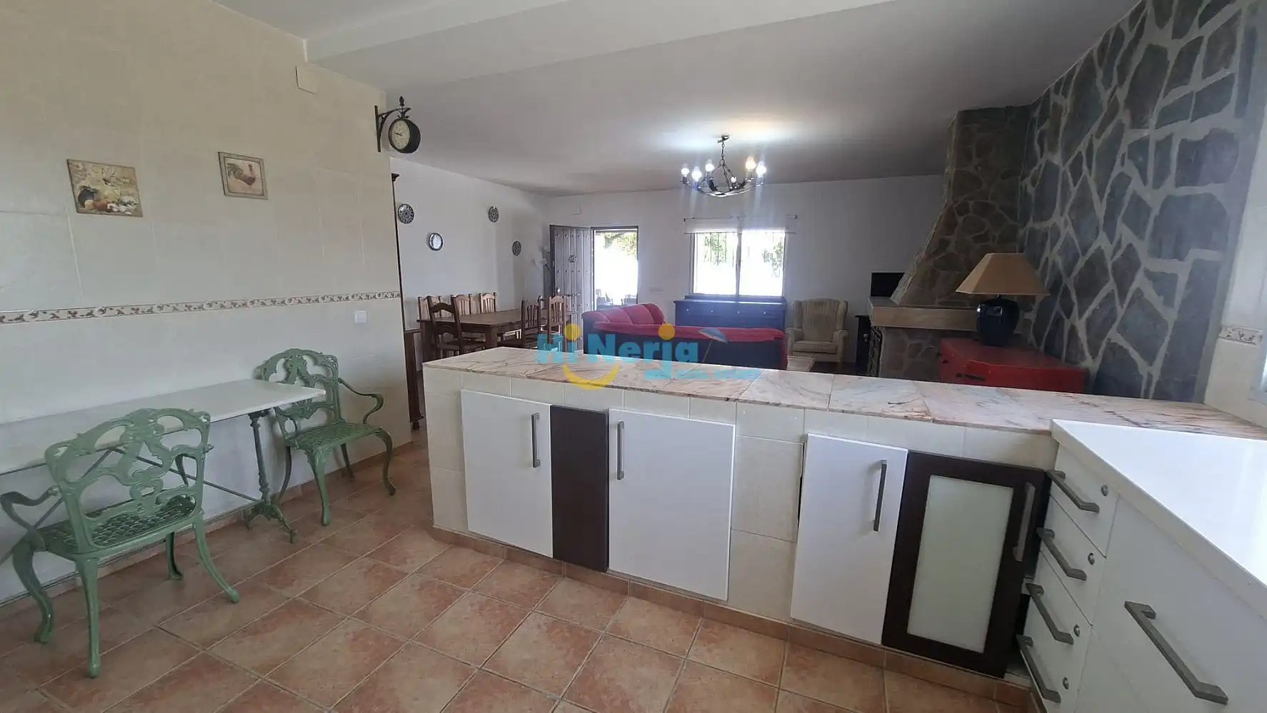 Cocina de Casa o chalet de alquiler en Vélez-Málaga con Terraza, Amueblado y Horno