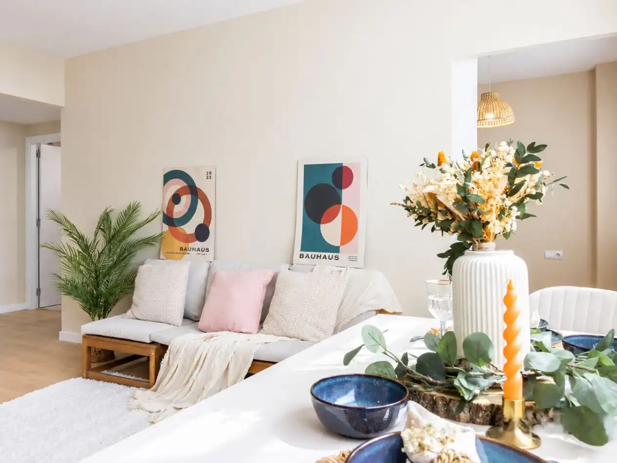 Sala de estar de Piso en venta en Coín