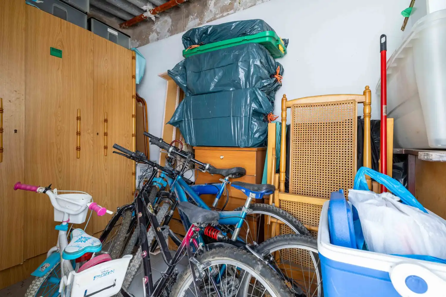Parking of Flat for sale in Murcia  with Air Conditioner, Parquet flooring and Storage room