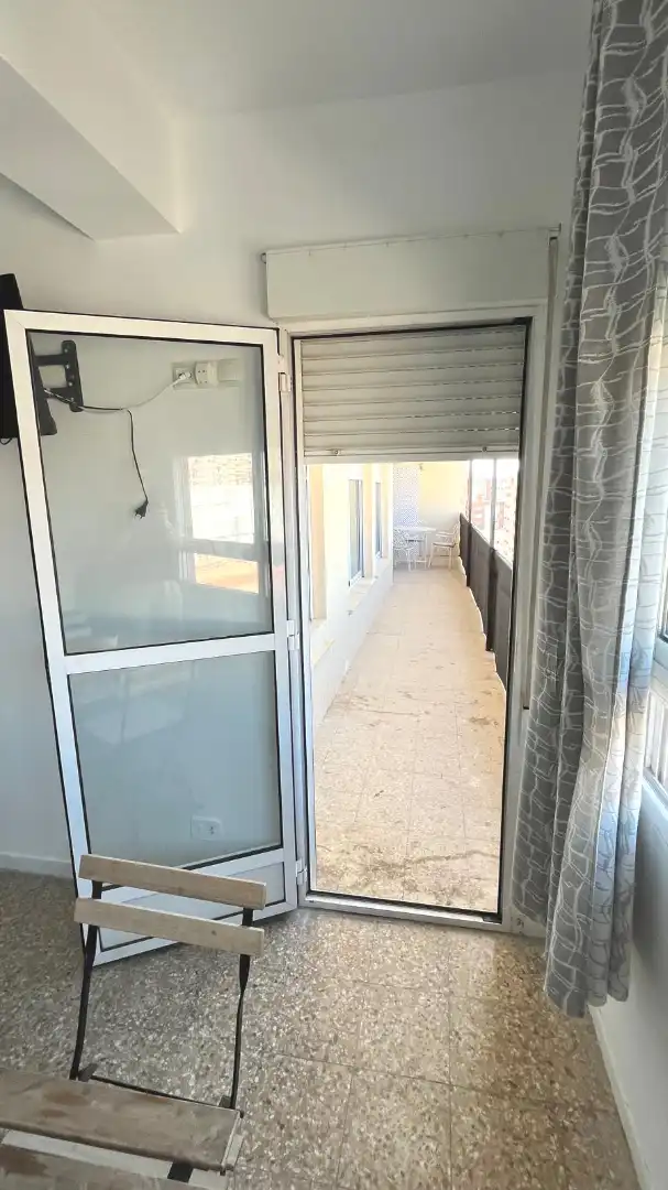 Balcony of Flat for rent in Valencia  with Furnished, Oven and Washing machine