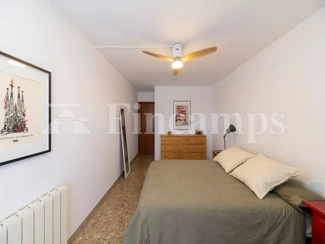 Schlafzimmer von Wohnung zum Verkauf in Sabadell mit Heizung, Terrasse und Balkon