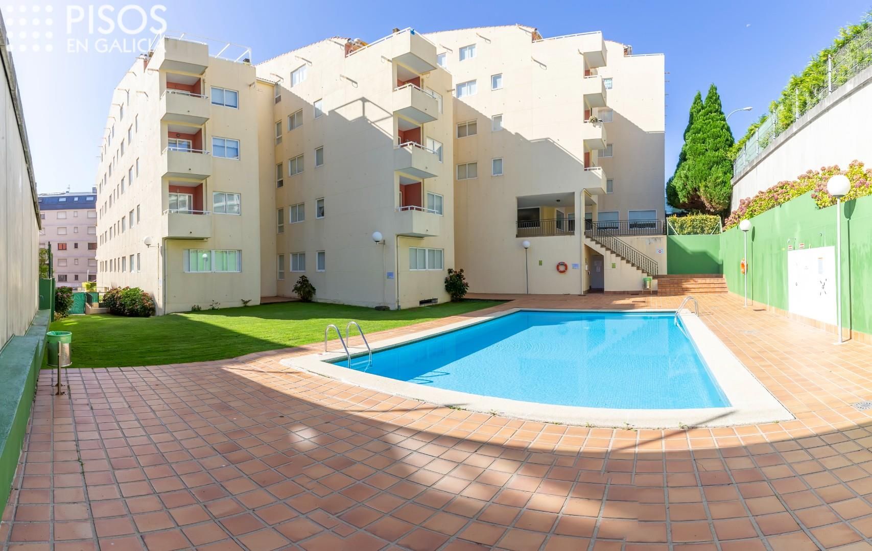 Piscina de Pis de lloguer en Sanxenxo