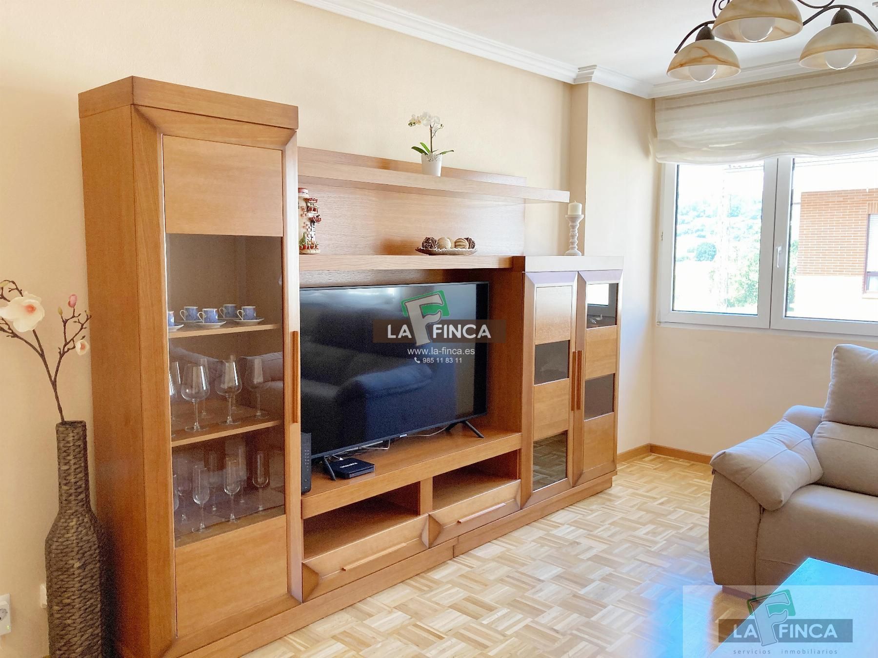 Sala de estar de Dúplex en venta en Llanera con Parquet, Terraza y Trastero