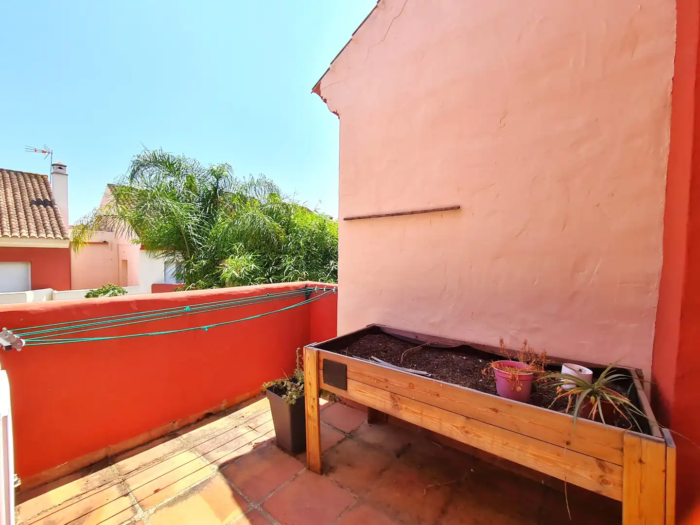 Terrace of Detached homes for sale in Estepona  with Air Conditioner, Private garden and Terrace