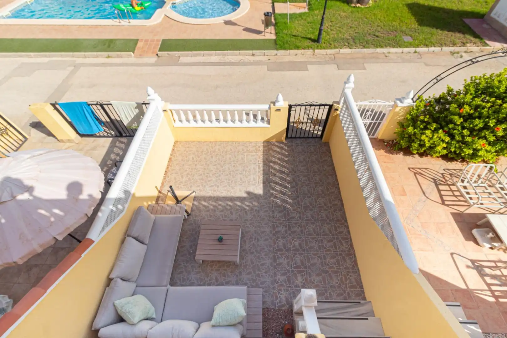 Terrassa de Casa o xalet en venda en Orihuela amb Calefacció, Piscina i Piscina comunitària