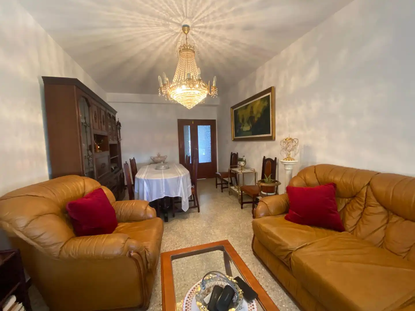 Comedor de Piso en venta en O Carballiño   con Calefacción, Terraza y Amueblado