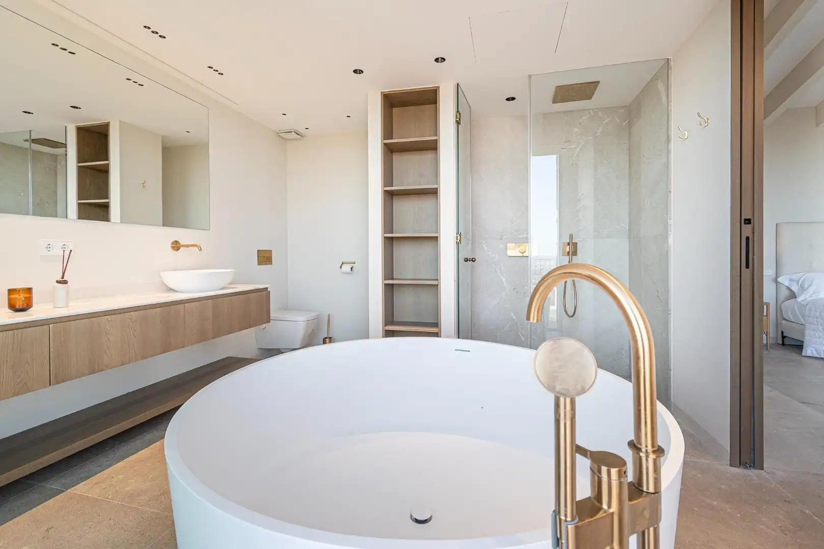 Bathroom of Houses for sale in  Palma de Mallorca  with Air Conditioner, Heating and Private garden