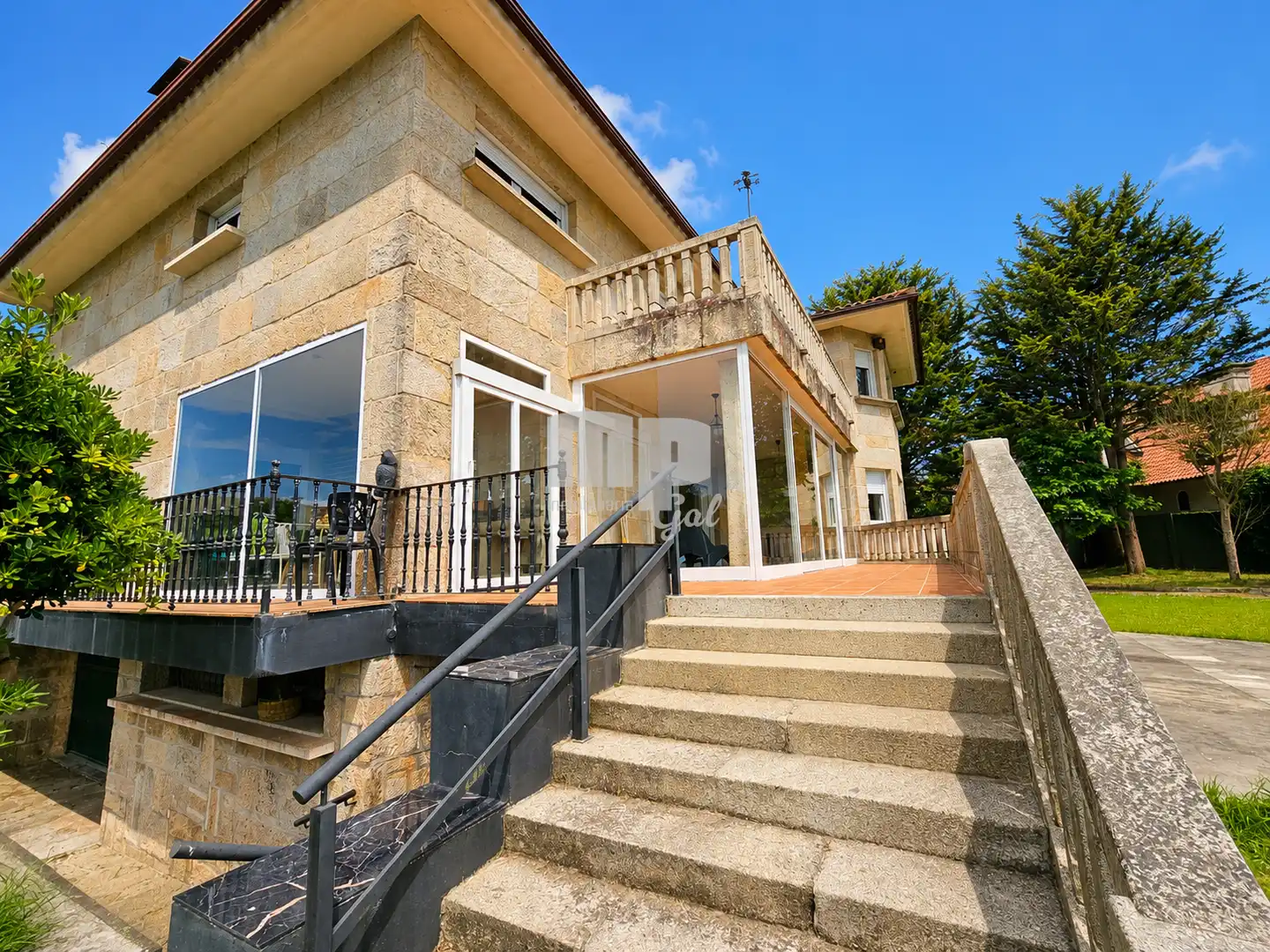 Exterior view of Houses for sale in Vigo   with Heating, Private garden and Terrace