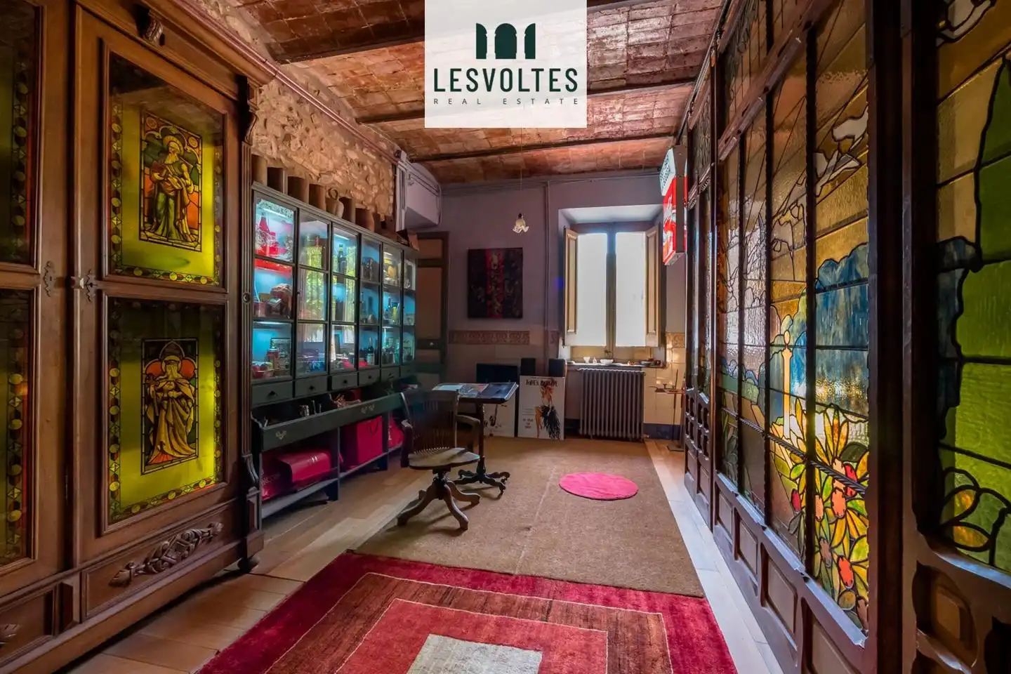 Sala de estar de Casa o chalet en venta en Sant Martí Vell con Aire acondicionado, Calefacción y Jardín privado