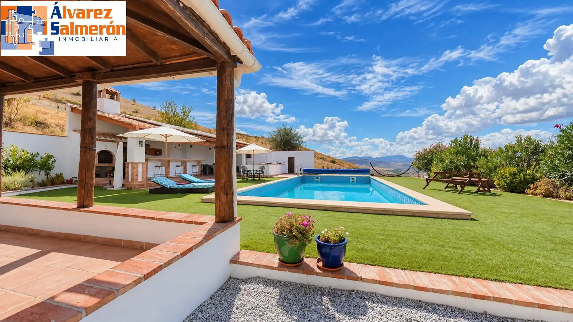 Villa con piscina in vendita a Santa Cruz del Comercio, imagen 18