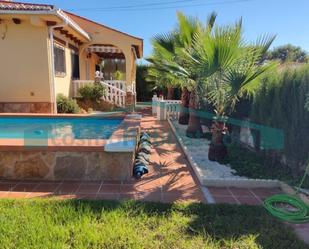 Piscina de Casa o xalet de lloguer en Náquera amb Aire condicionat, Jardí privat i Terrassa