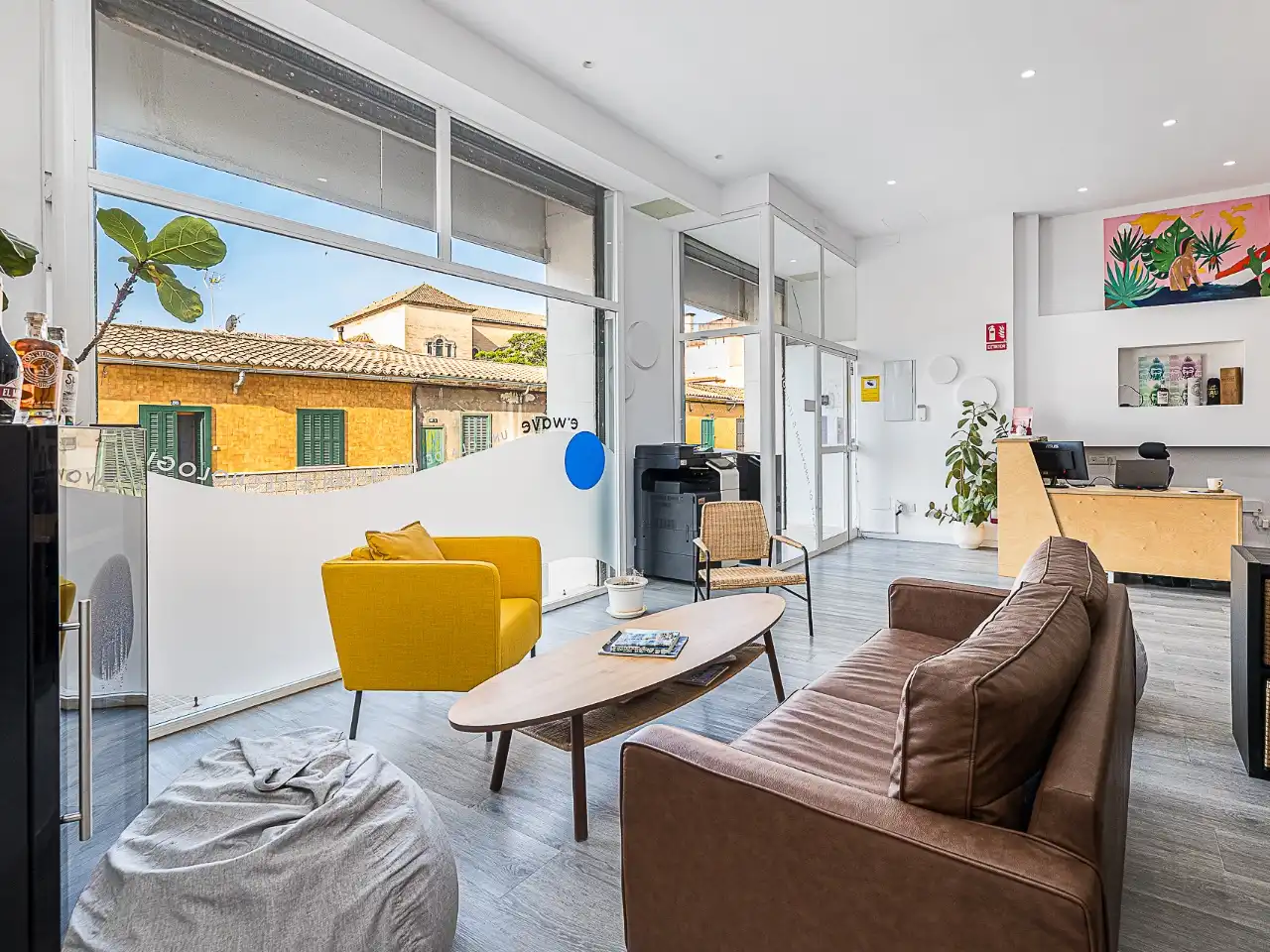 Sala de estar de Local en venta en  Palma de Mallorca con Aire acondicionado, Calefacción y Parquet