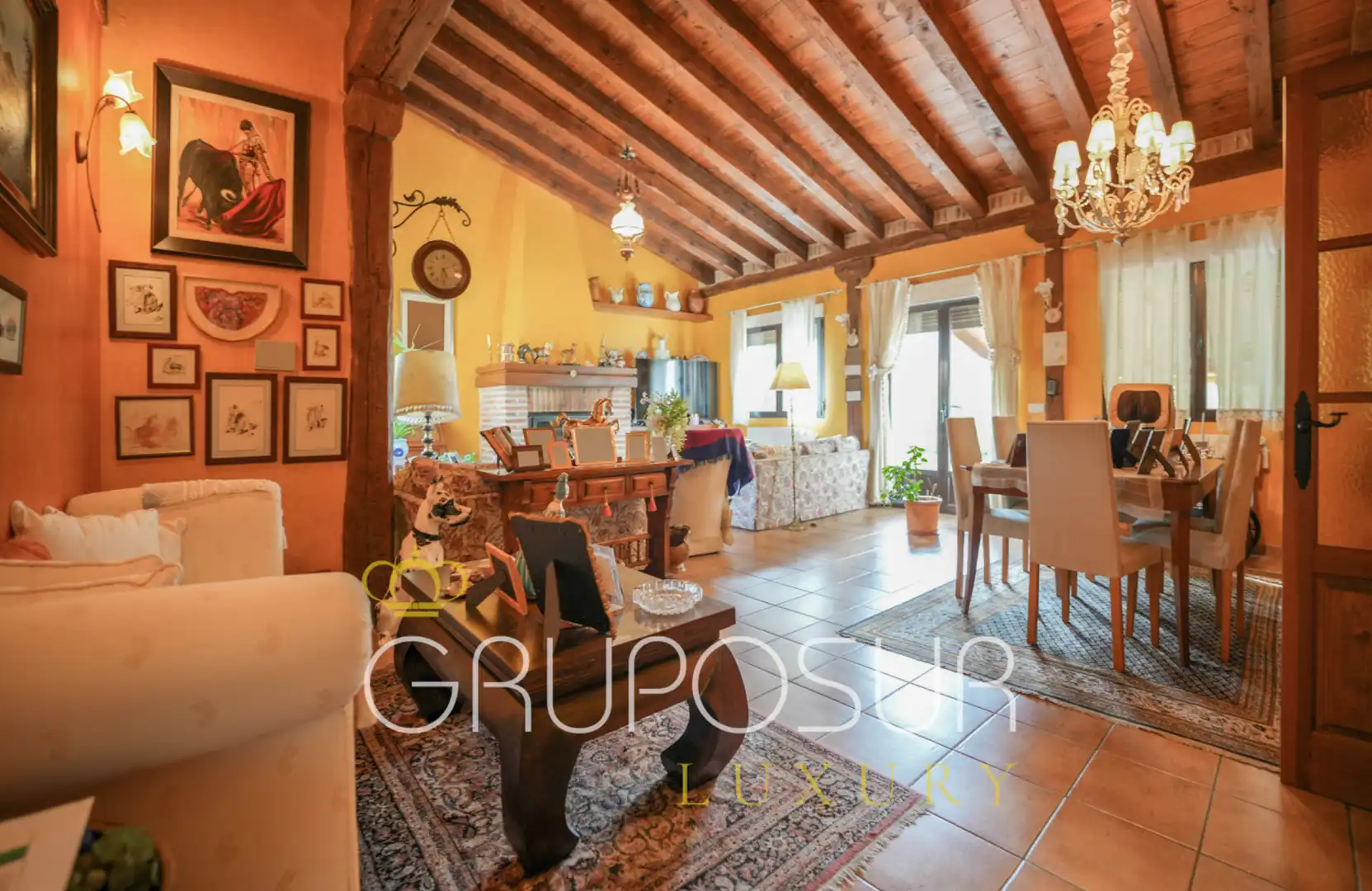 Sala de estar de Casa o chalet en venta en Boecillo con Calefacción, Jardín privado y Terraza