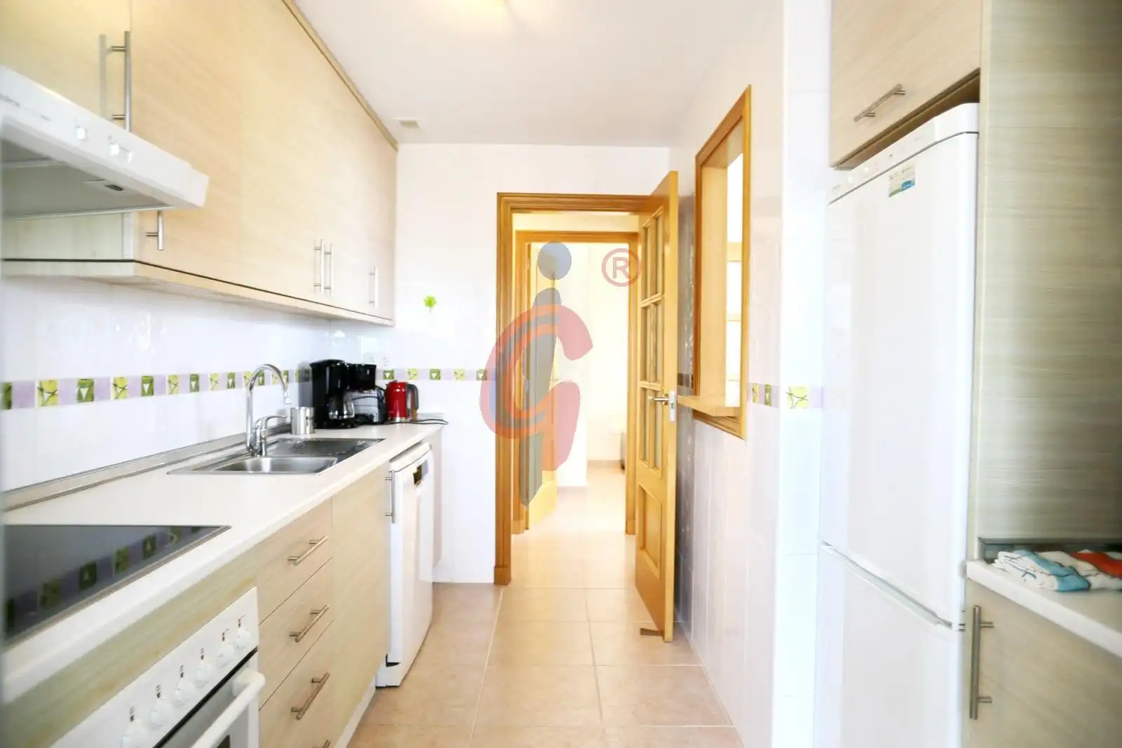 Cocina de Apartamento en venta en Guardamar del Segura con Aire acondicionado, Calefacción y Terraza