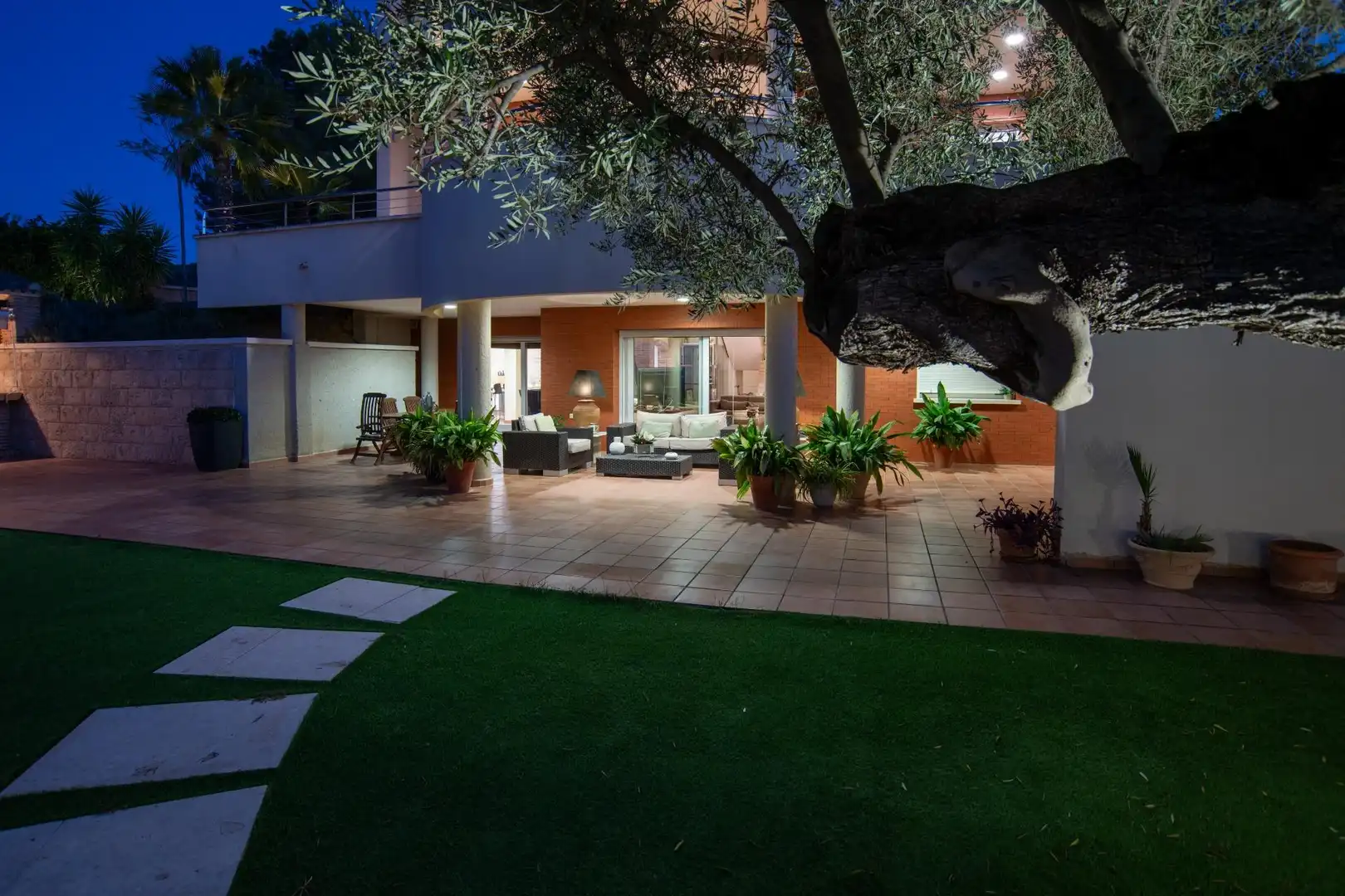 Terraza de Casa o chalet en venta en Molina de Segura con Calefacción, Jardín privado y Parquet