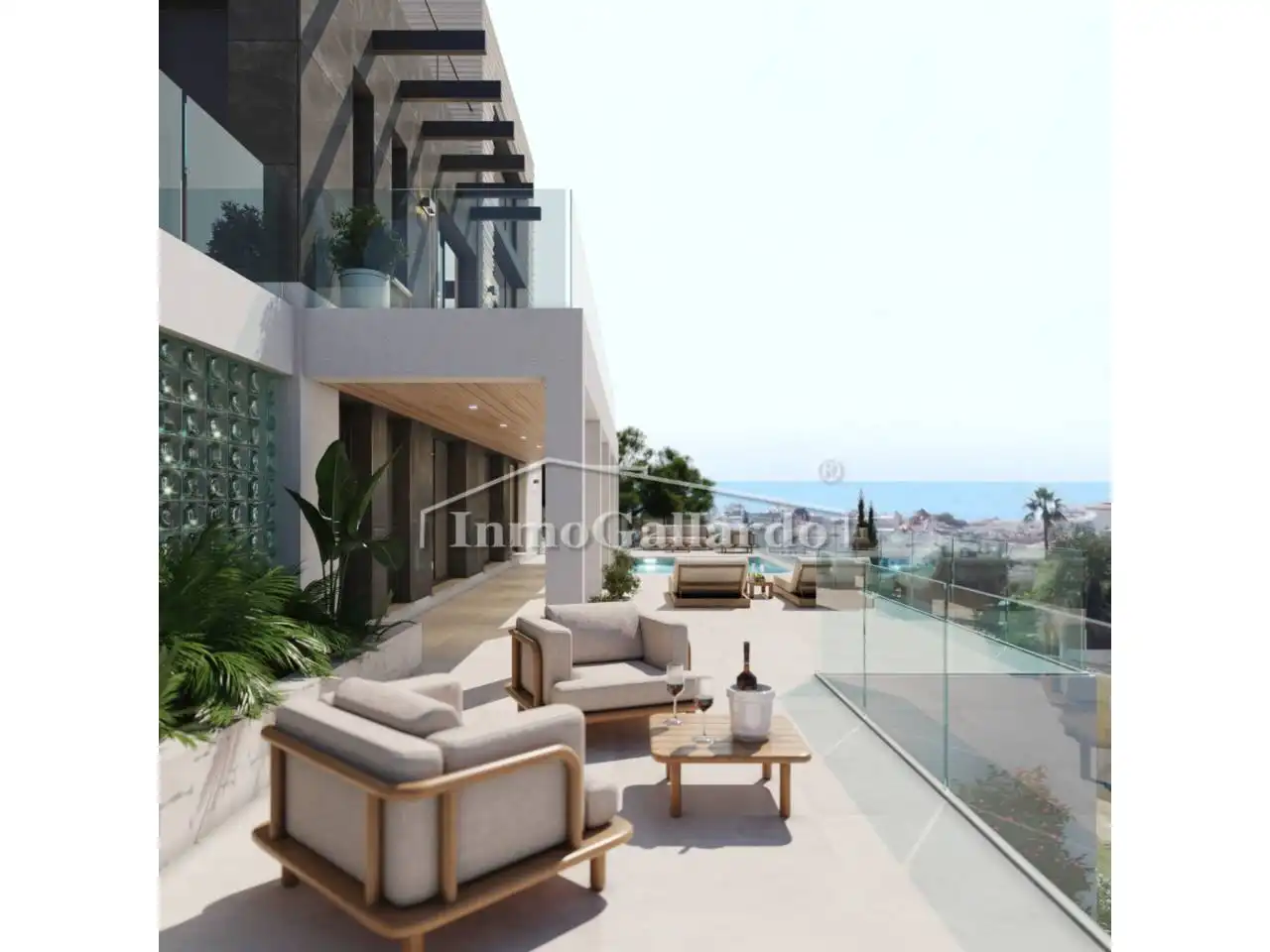 Terrassa de Casa o xalet en venda en Rincón de la Victoria amb Aire condicionat, Jardí privat i Terrassa