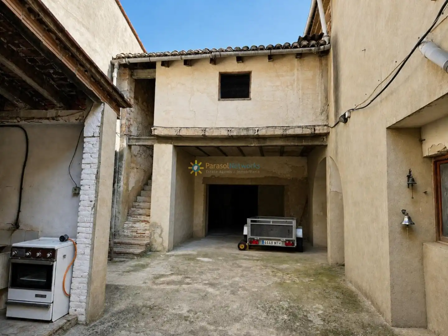 Vista exterior de Casa adosada en venta en Alcàntera de Xúquer con Jardín privado, Terraza y Trastero