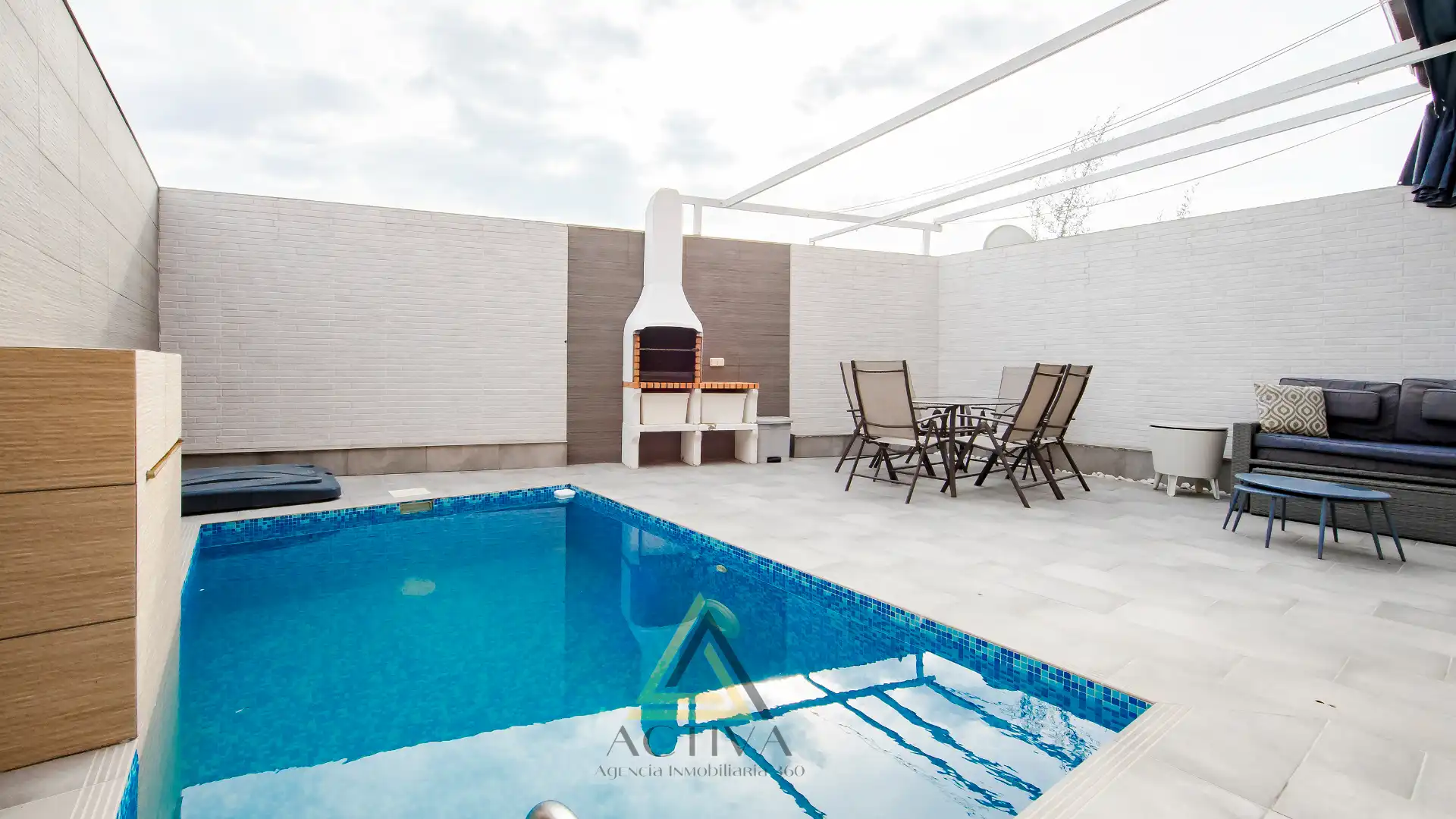 Piscina de Casa adosada en venta en Lominchar con Aire acondicionado, Jardín privado y Piscina