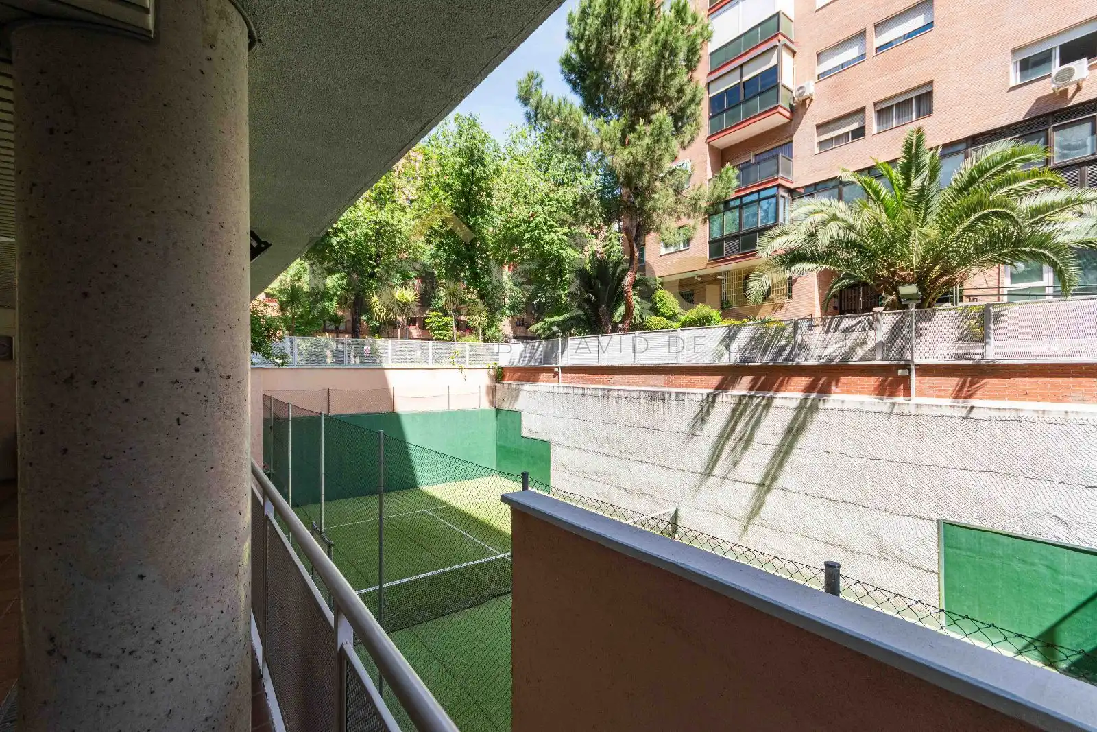 Jardí de Pis de lloguer en Madrid amb Calefacció, Parquet i Terrassa