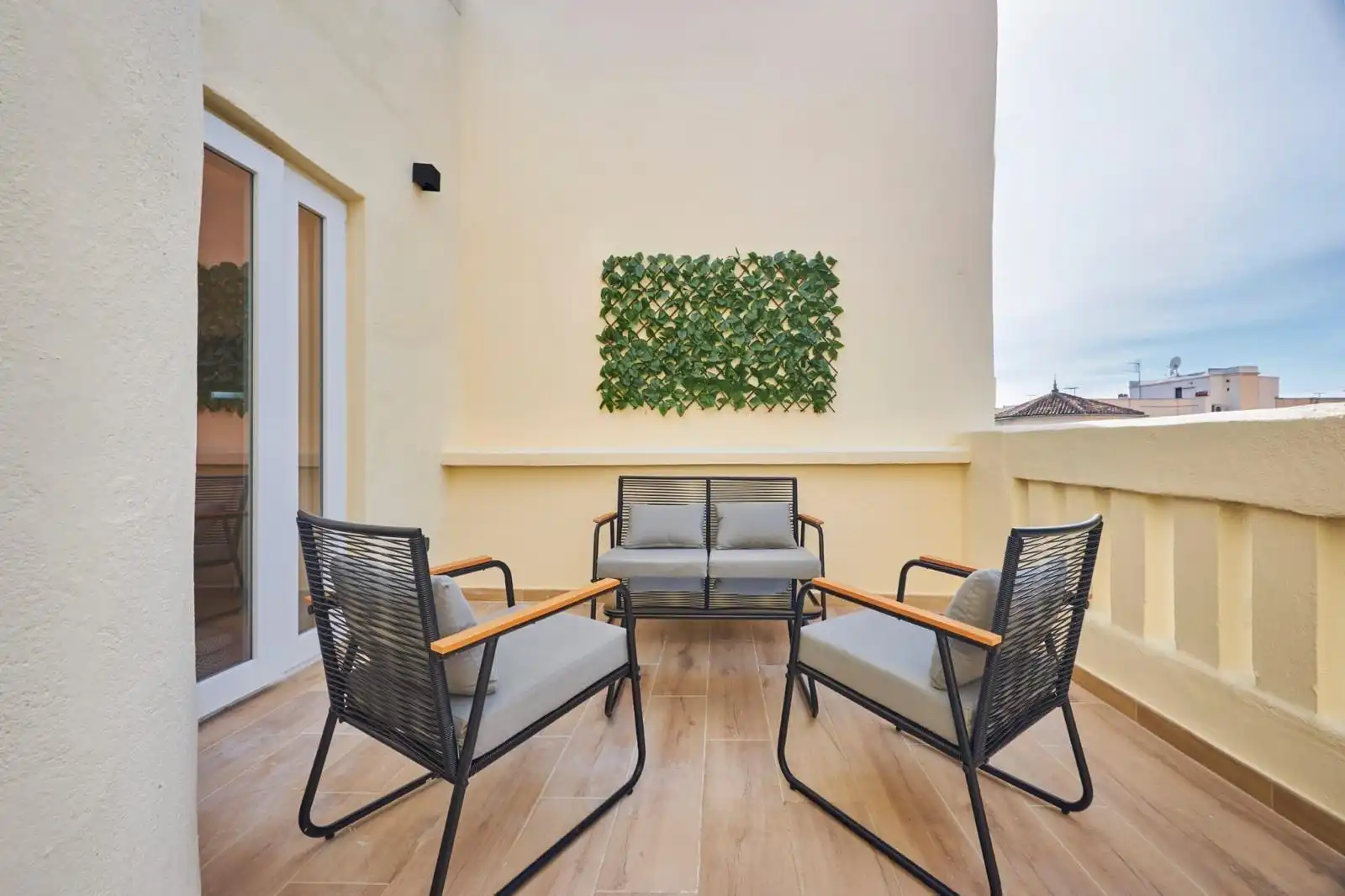 Terrasse von Wohnung zum Verkauf in Madrid mit Klimaanlage, Heizung und Parkett