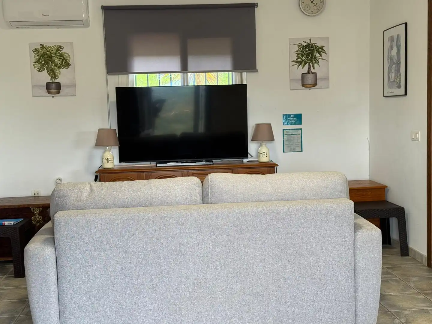 Wohnzimmer von Haus oder Chalet zum Verkauf in Coín mit Klimaanlage, Privatgarten und Terrasse