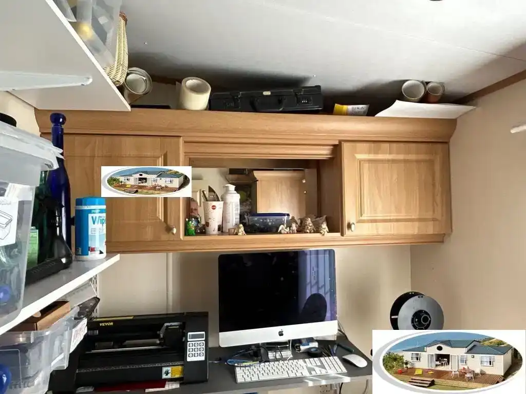 Kitchen of Houses for sale in Málaga Capital  with Air Conditioner