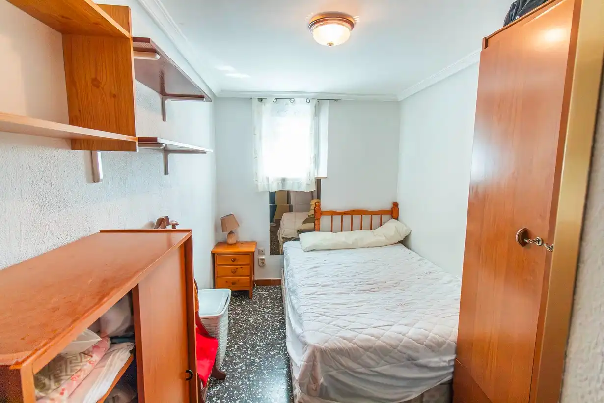 Bedroom of Flat for sale in Madrid  with Air Conditioner, Heating and Furnished